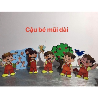 Cậu bé mũi dài - Mô hình kể chuyện