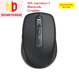 Chuột vi tính logitech mx anywhere 3 - đen/hồng/wireless/bluetooth