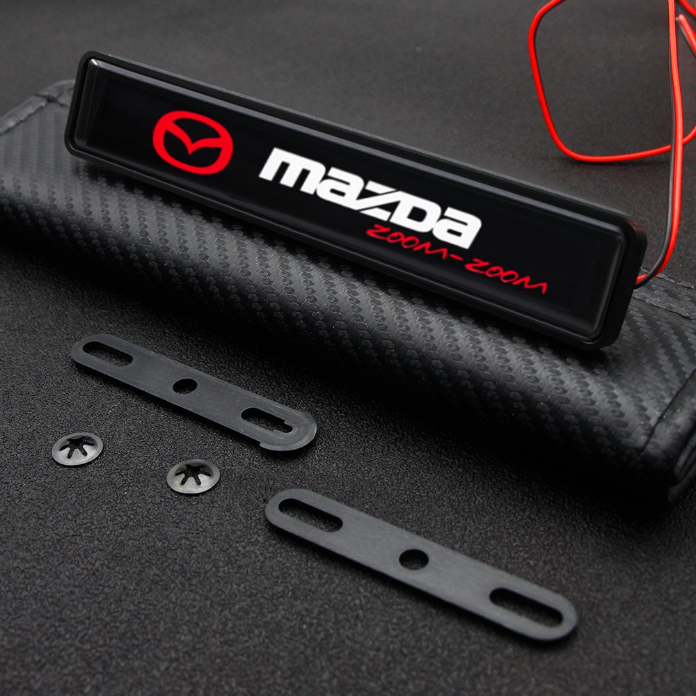 Mazda Logo Đèn LED Trang Trí Mui Xe Hơi  Chất Lượng Cao 3 2 6 CX5 CX30 CX8 CX3 BT50
