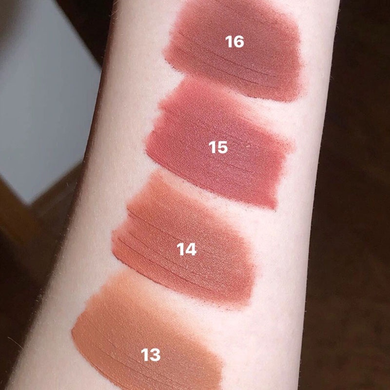 [Hàng mới về] Son bóng Cappuvini dạng bùn dưỡng ẩm an toàn hiệu quả cho làn môi