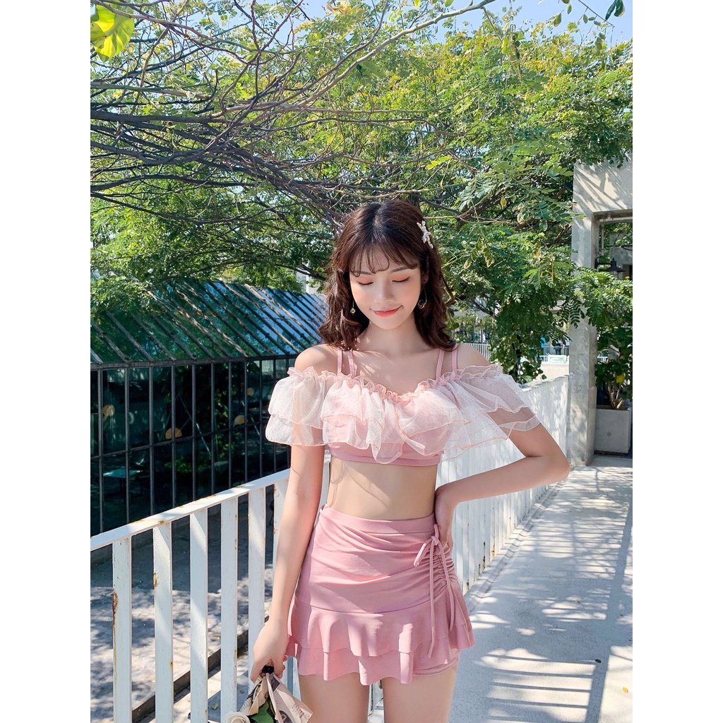Đồ tắm hai mảnh kiểu váy cho nữ