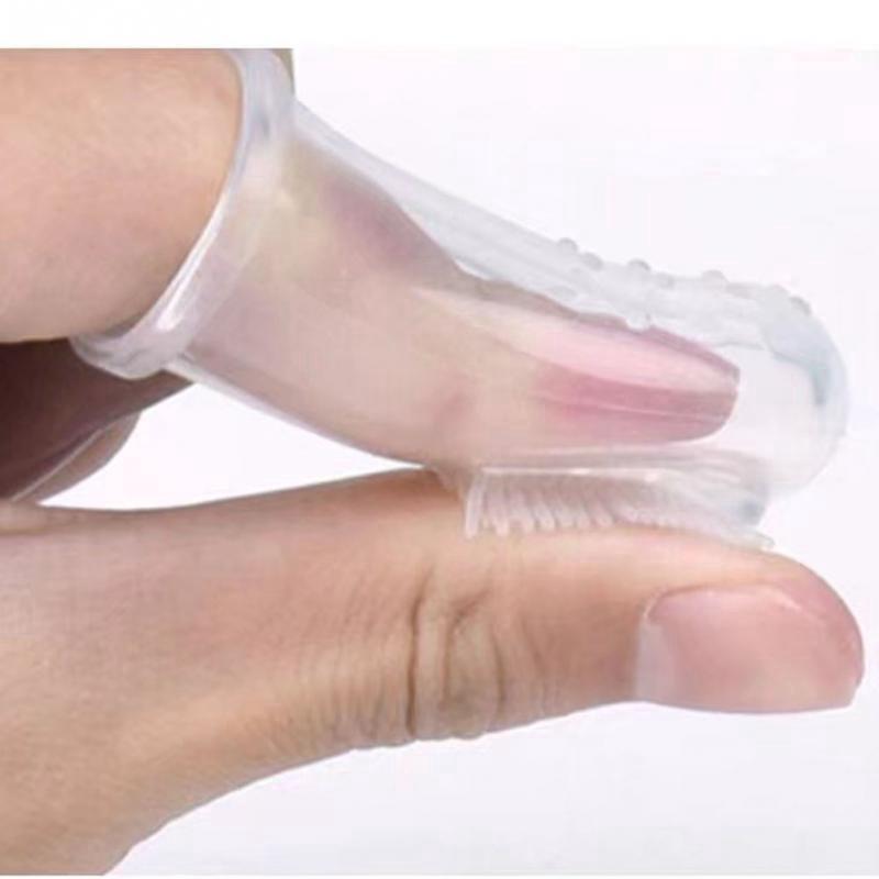 Bàn chải đánh răng bằng silicon cho bé