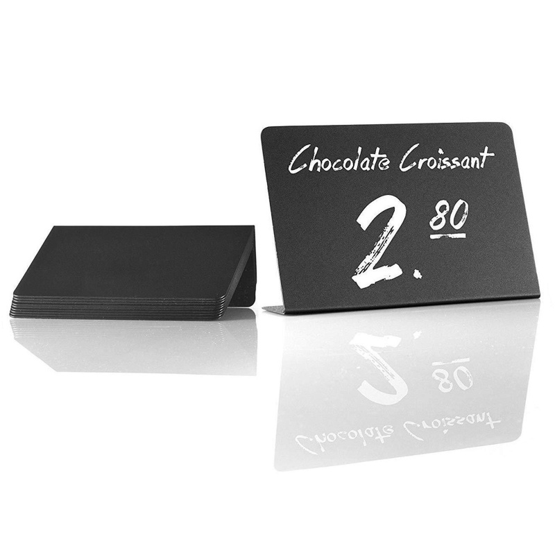 Bảng Đen Viết Phấn Bằng Acrylic Có Thể Xóa Được Dùng Để Trang Trí Nhà / Quán Cà Phê / Cửa Hàng 1