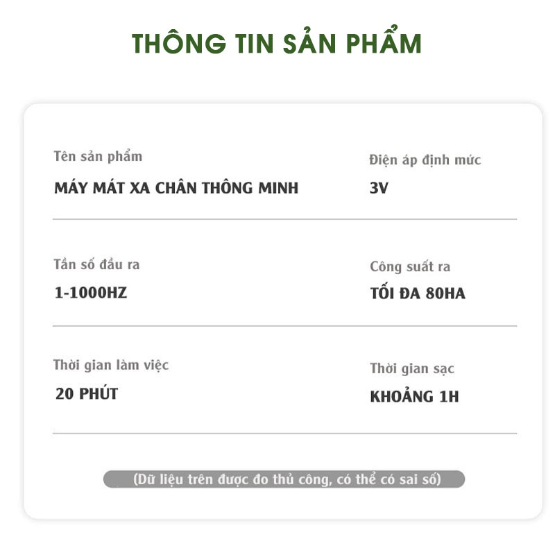 Máy massage bàn chân bấm huyệt đa điểm giảm tê cứng nhức mỏi, Thảm massage chân xung điện EMS