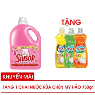 Nước xả vải Siusop hương hoa hồng 3.8kg