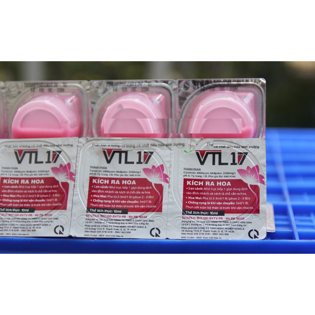 Thuốc Kích Hoa VTL17 – Nhỏ giọt đầu ngọn để kích hoa VTL 17