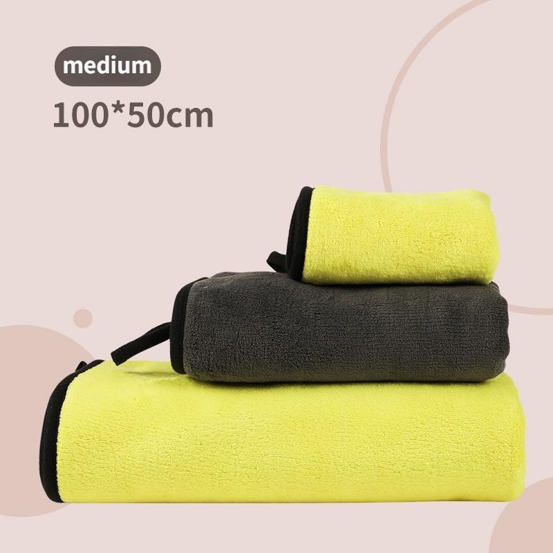 Khăn tắm thấm hút nước tốt nhanh khô cỡ lớn dành cho thú cưng