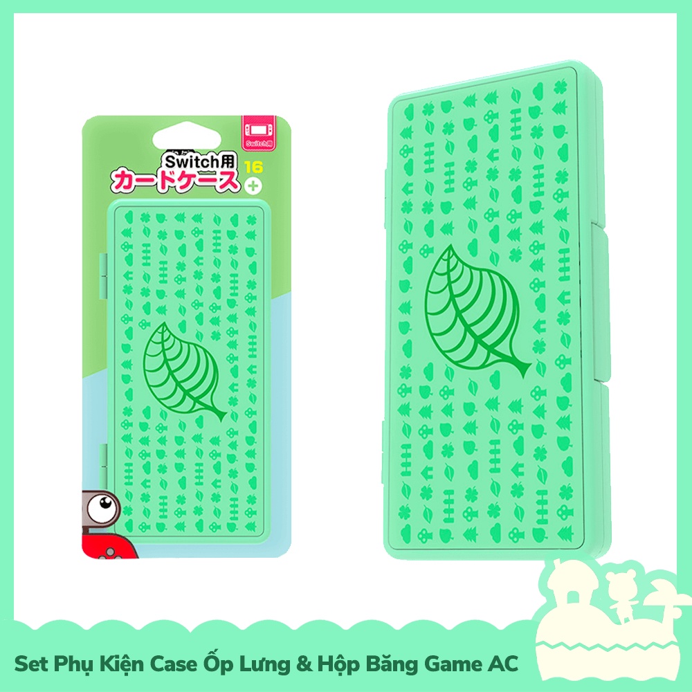 [Sẵn VN - NowShip] Set Phụ Kiện IINE Case Ốp Lưng & Hộp Băng Game Chủ