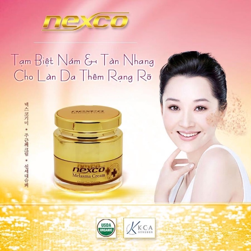 KEM NÁM NEXCO SIÊU CẤP - KEM NEXCO ORGANIC
