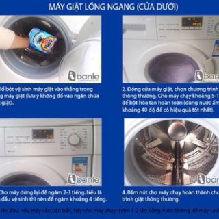 Gói tẩy lồng máy giặt