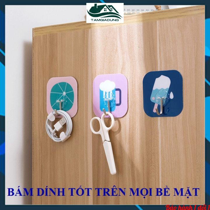 Móc Dán Tường Chịu Lực Siêu Dính Đa Năng Tiện Dụng Nhiều Mẫu Hình Đẹp