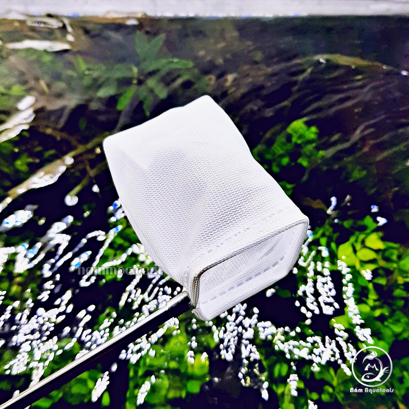 Vợt Tép 3D inox - Vợt Tép Xếp Khúc Nhỏ Gọn | Phụ Kiện Thuỷ Sinh Nấm Aquatools