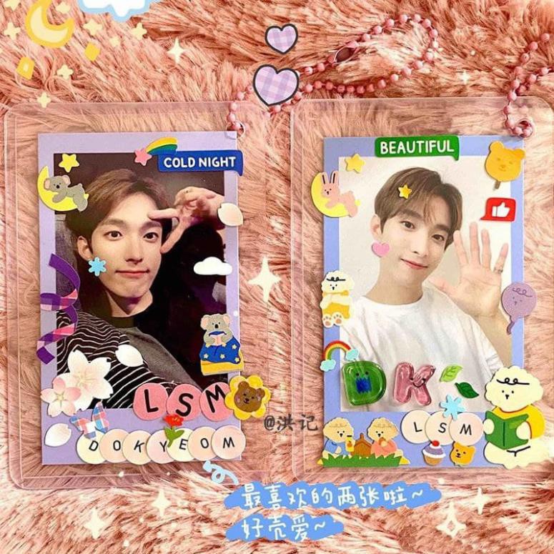 [BẢN NÂNG CẤP]Toploader đựng card nhét ảnh kích thước A7 7.6x10.1cm đựng card Anime, Kpop BM46