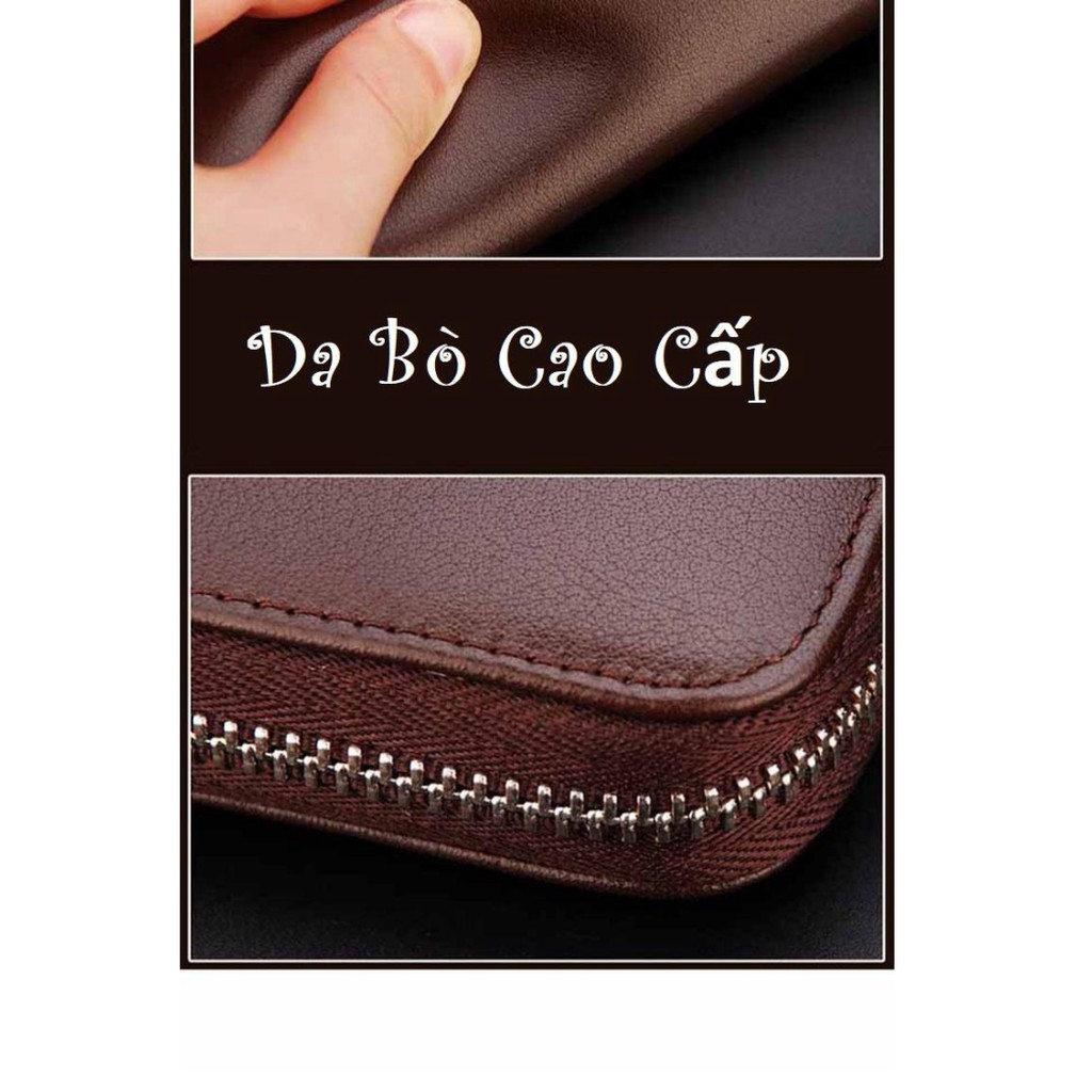 Ví Dài Nam Cầm Tay Sang Trọng Đẳng Cấp VIDAICONTHO02