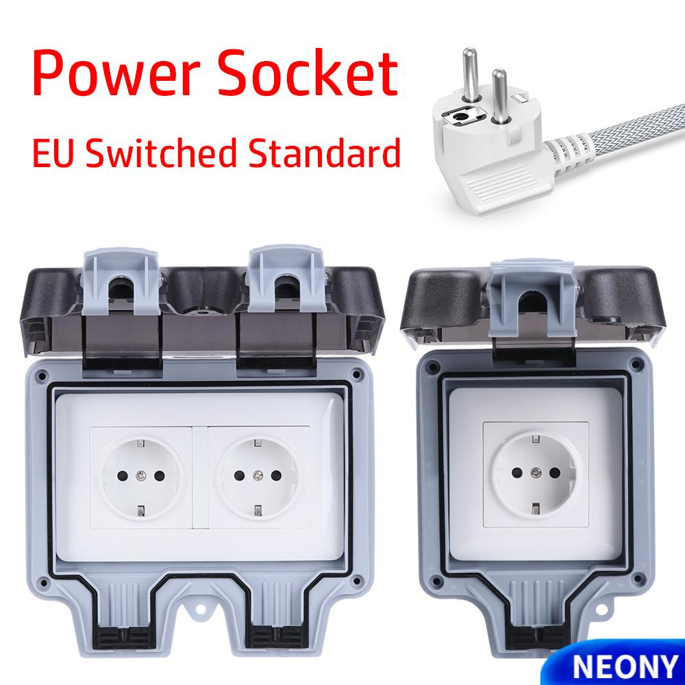 Ổ cắm điện ngoài trời chống nước chuyên dụng Ip66
