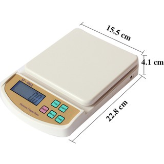 [FREESHIP] Cân Điện Tử Nhà Bếp Mini SF-400A 7KG Cân Thực Phẩm.