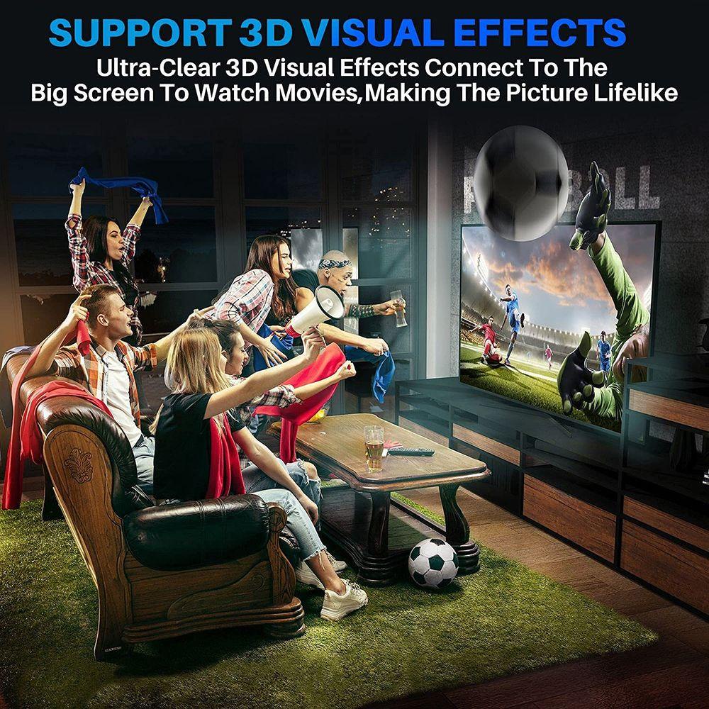 MYRONGVN Dây CáP HDMI 48Gbps 1m / 1.5m / 3m / 5m Chuyên DụNg Cho MáY ChiếU PS5 PS4