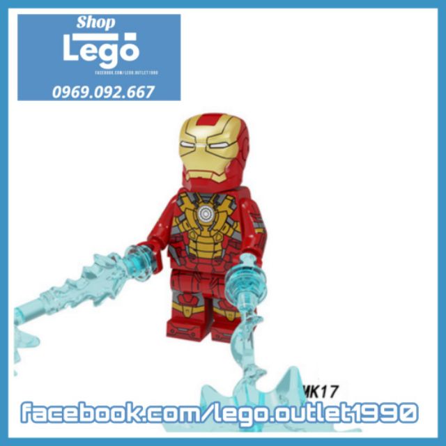 Xếp hình Người sắt Iron man Tuyển tập Lego MiniFigures Pogo PG8246