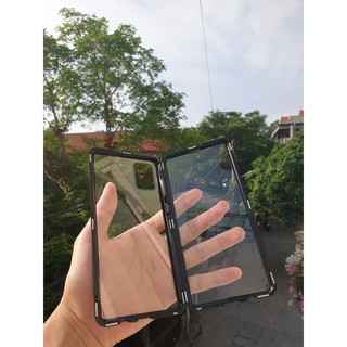 Ốp nam châm 2 mặt kính cường lực cho Samsung A51/A71/note8/note9
