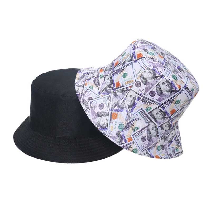 Nón Bucket In Hình Tiền Đô La Thời Trang Nam Nữ