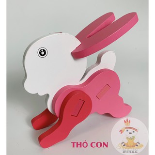 Đồ chơi gỗ xếp hình 3D