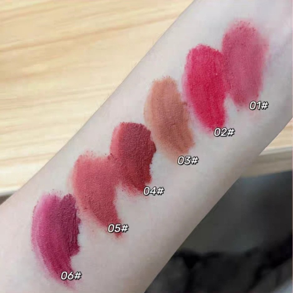 Son velvet son kem lì gấu dâu HERORANGE son gấu son HERORANGE mềm mịn lâu trôi Beckoning BearLip Glaze HERO29