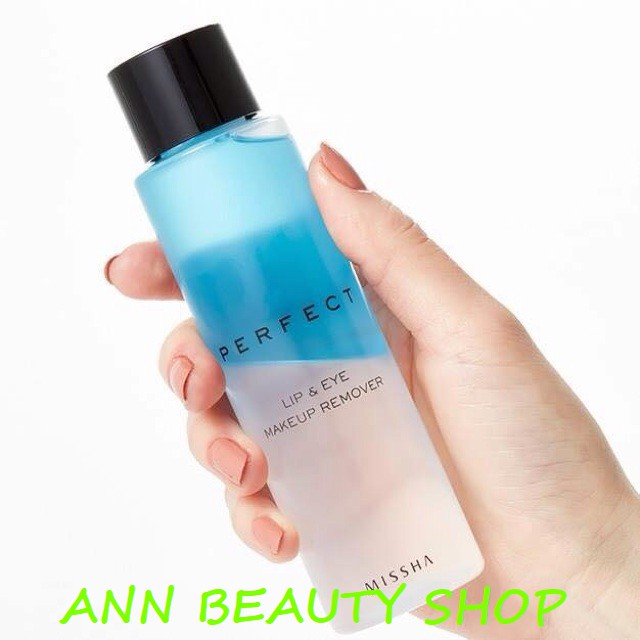 TẨY TRANG MẮT MÔI MISSHA PERFECT LIP &amp; EYE MAKEUP REMOVER