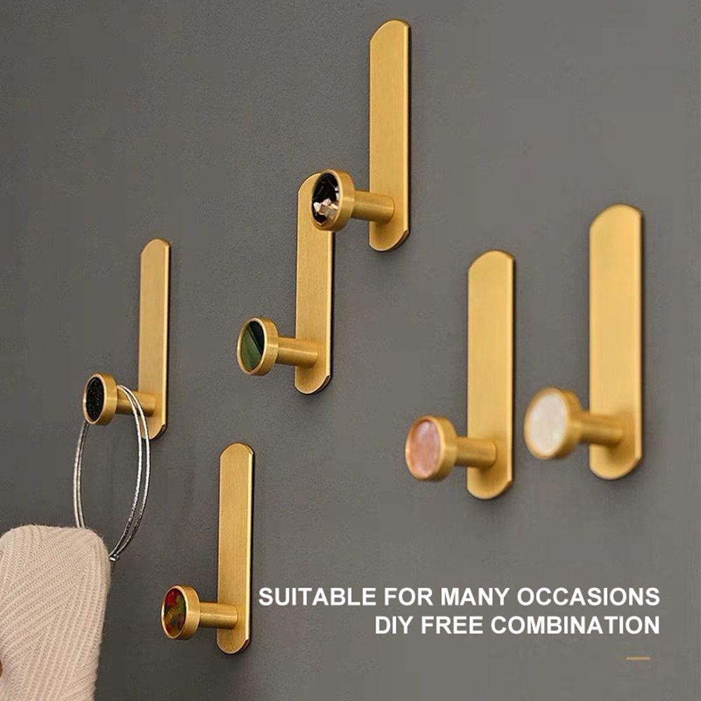 Móc Treo Áo Choàng / Nón / Túi Xách Bằng Đồng Thau Kiểu Dáng Sáng Tạo