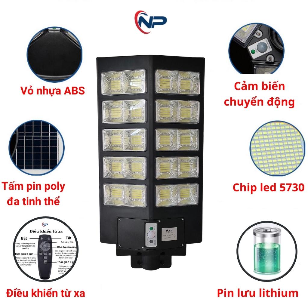[Quà20k] Đèn năng lượng mặt trời liền thể kép PHA RỌI 700W ,mẫu mới nhất 2021,công suất lớn,cảm biến chuyển động,B
