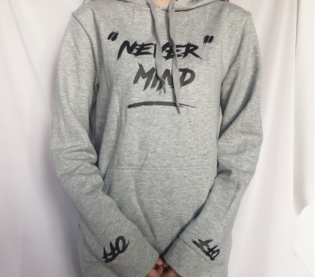 Áo hoodie "Never mind" | BigBuy360 - bigbuy360.vn