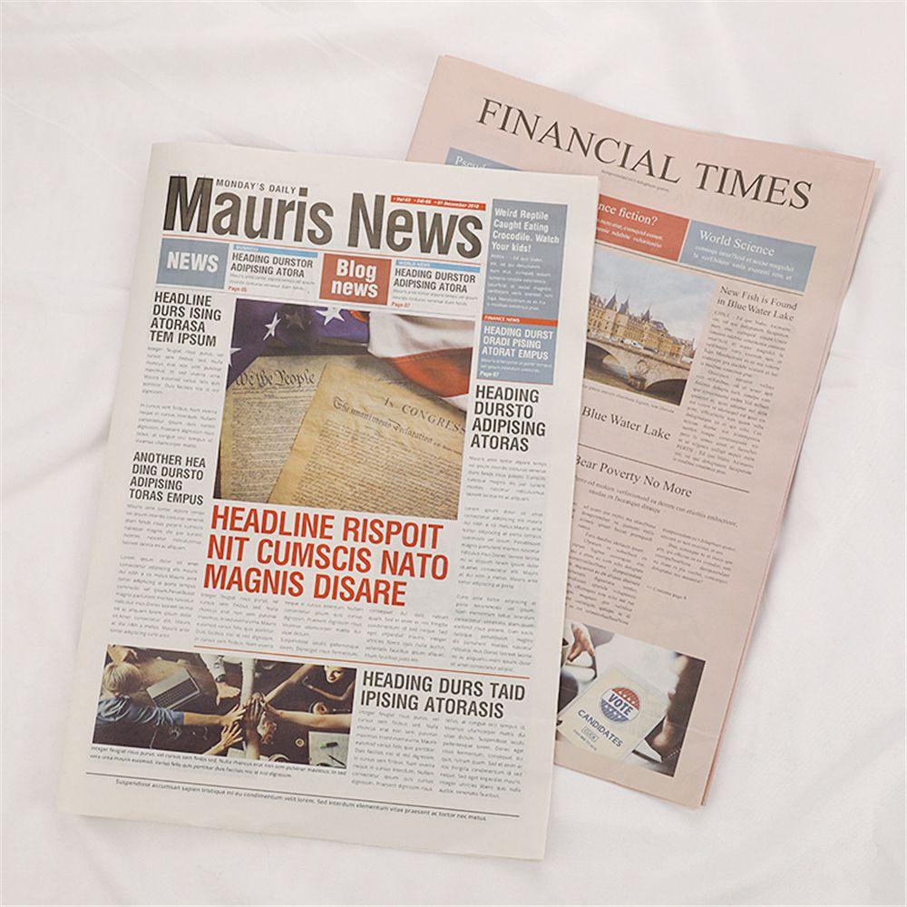 Set 2 Tờ Giấy Màu Cầu Vồng Làm Đạo Cụ Chụp Ảnh Phong Cách Retro