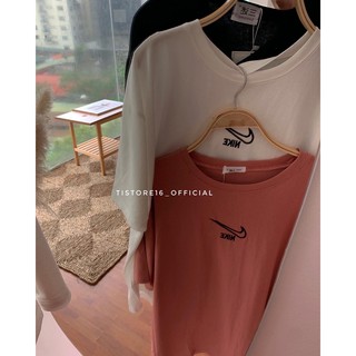 [Mã FATHANG5 giảm 10K đơn 50K] | ẢNH THẬT | ÁO THUN DOUBLE LOGO NK .