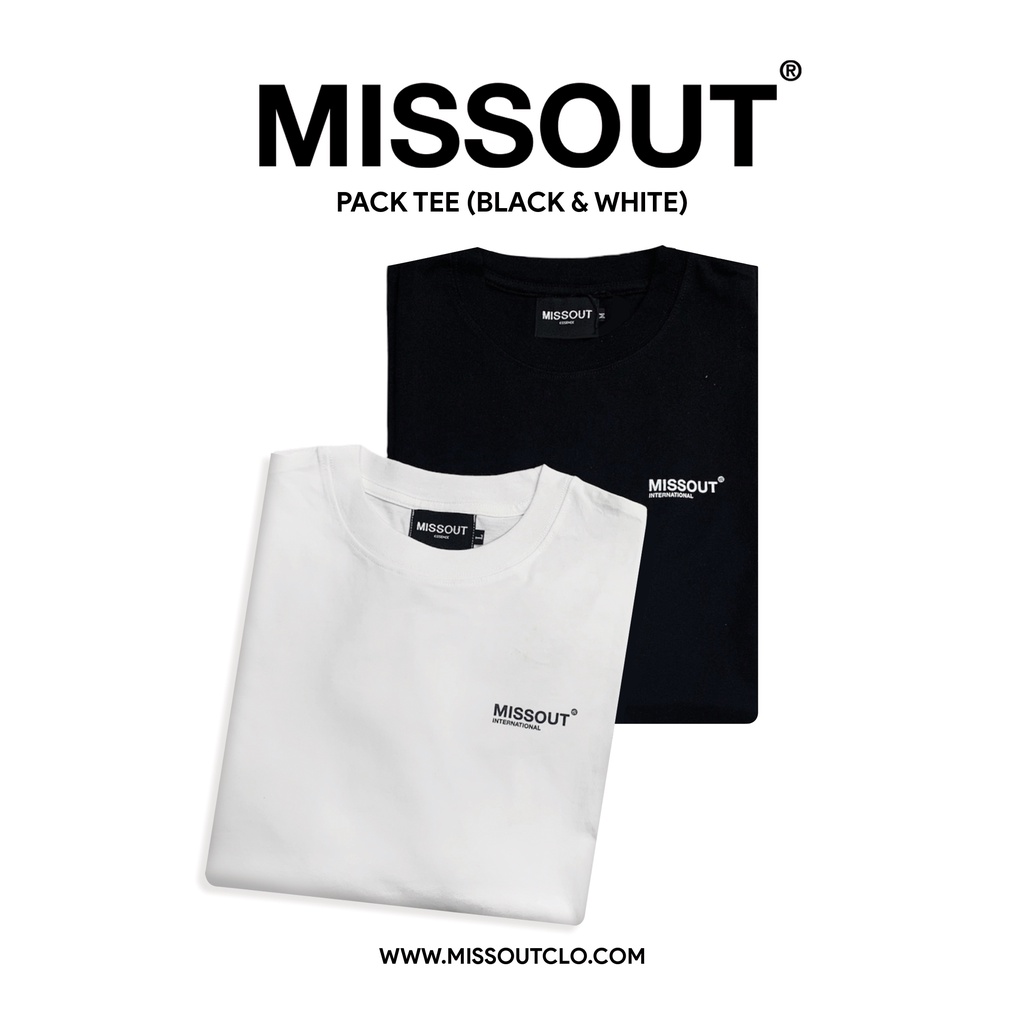 PACK TEE BASIC TRẮNG ĐEN