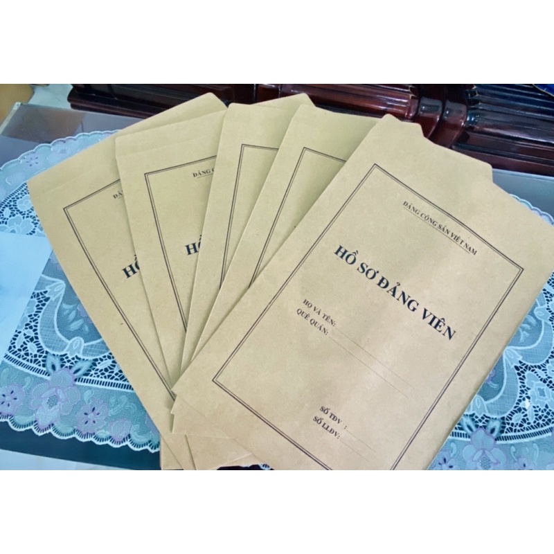 Combo 5 Túi Hồ Sơ Đảng Viên