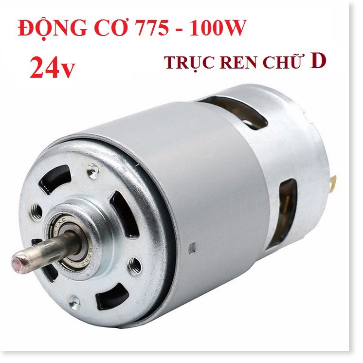 Các loại động cơ DC: 370, 540, 545, 775 và phụ kiện chế máy mài, máy cắt, máy khoan