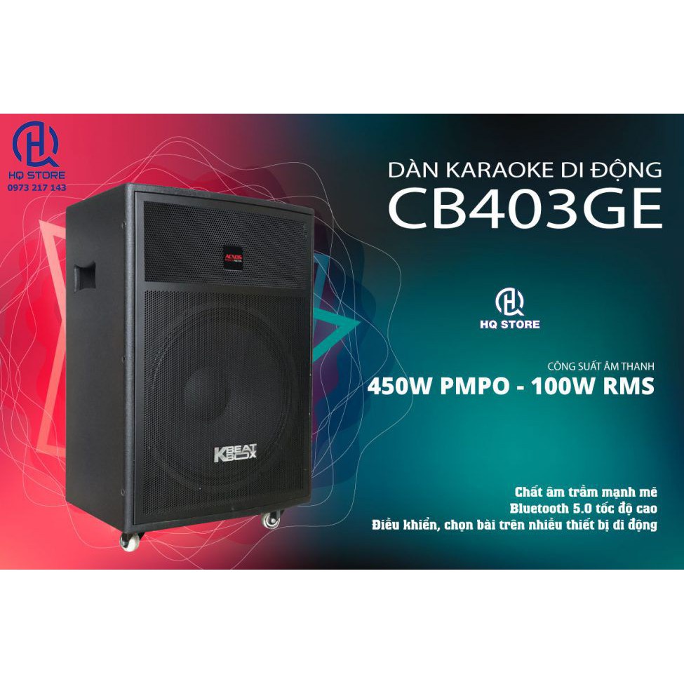 Loa Karaoke di động ACNOS CB403GE