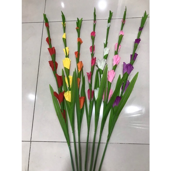 Combo 10 Hoa lay ơn đủ màu cao 80cm giá xưởng sx