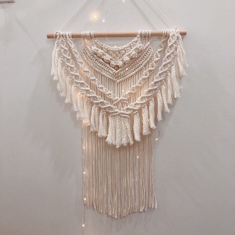 N4 mành treo tết macrame treo trang trang trí phòng