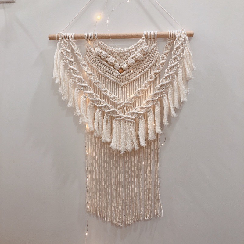 N4 mành treo tết macrame treo trang trang trí phòng dcor nội thất