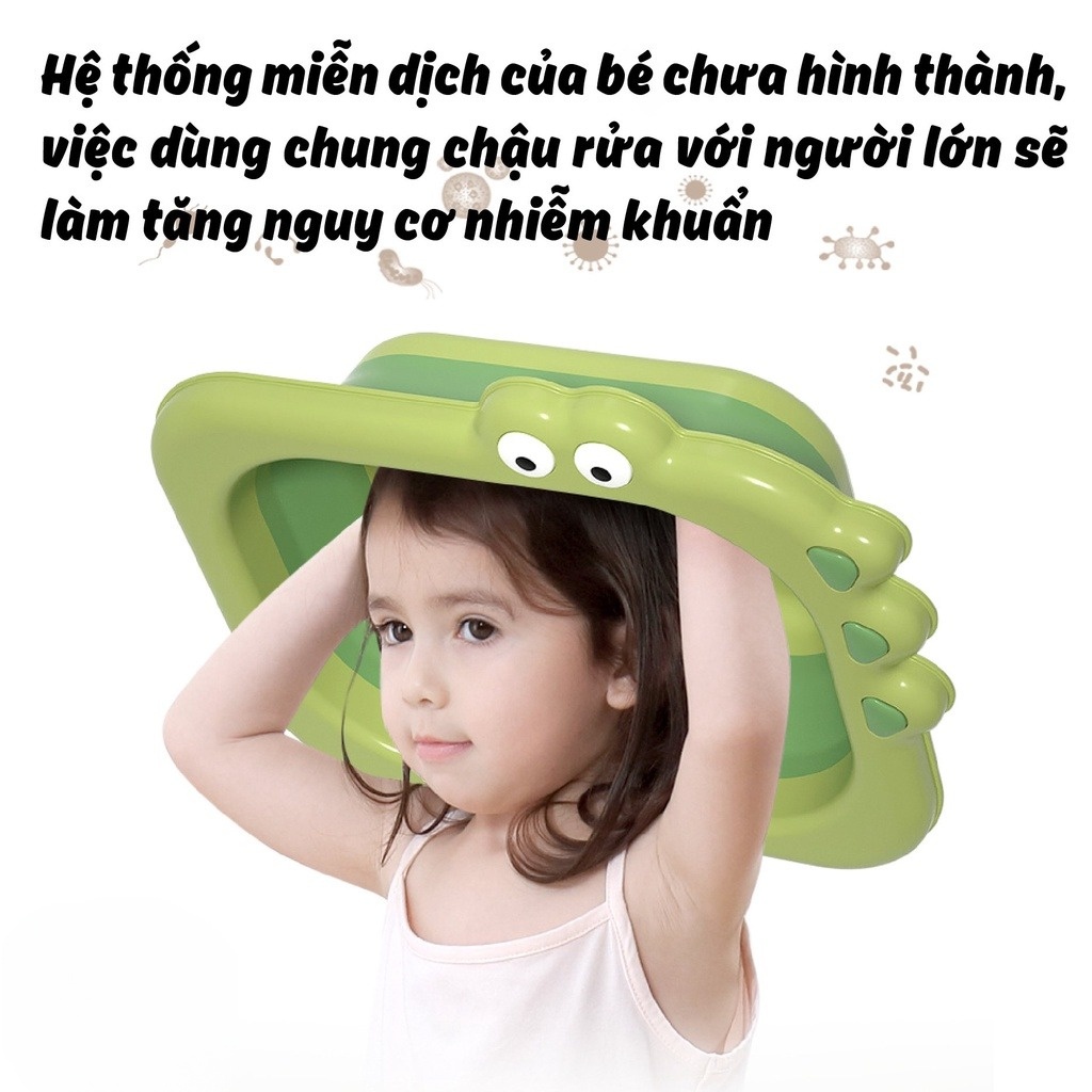 Thau Rửa Mặt Hanbei Gấp Gọn Nhiều Hình Ngộ Nghĩnh
