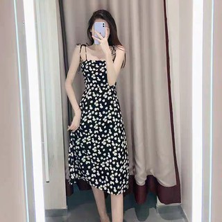 [ shop có MÃ GỈAM GÍA10k] Váy 2 dây hoa nhí ngắn- dài hot trend 2020, Có ảnh thật từ ảnh 3