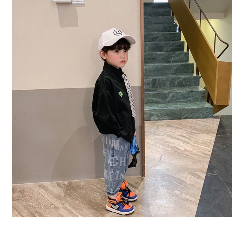 Quần Jeans form rộng thời trang năng động cho bé trai