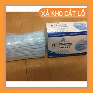 Khẩu trang y tế kháng khuẩn 4 lớp HT pharma🎗🎗🎗HÀNG CHẤT LƯỢNG CAO🎗🎗🎗Hàng chuẩn công ty