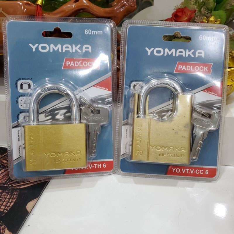 ổ khóa 60mm yomaka chống cắt hàng chất lượng