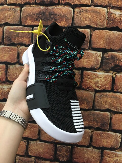 giày thể thao EQT BASKETBALL ADV ĐEN XANH TRẮNG