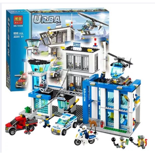 Bộ lắp ráp trụ sở cảnh sát 10424