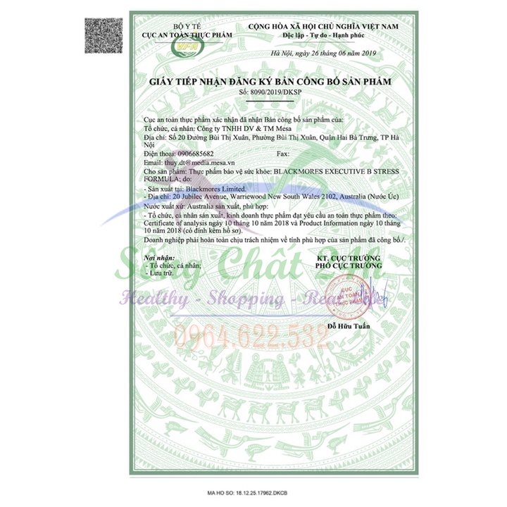 Viên Uống Giảm Stress Blackmores Executive B Stress Formula Của Úc