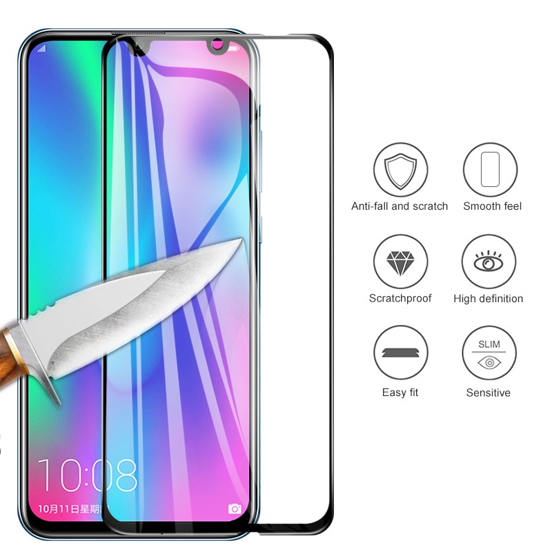 Kính cường lực 9D bảo vệ toàn màn hình cho Huawei Honor 8X 9 10 Lite Mate 20 P30 Lite