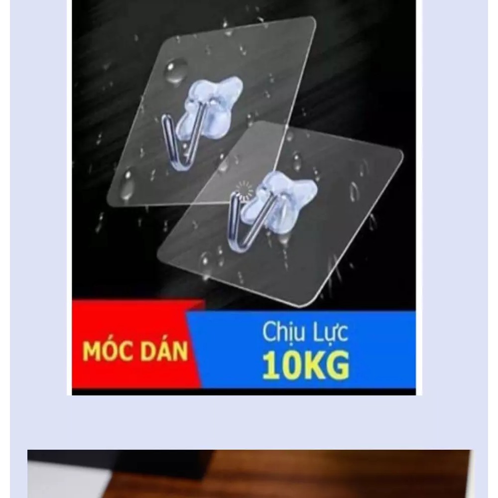 bộ 10 cái Móc treo dán tường đa năng chịu lực siêu chắc siêu bền dính chịu lực tốt treo ba lo túi xách đồ dùng gia đình