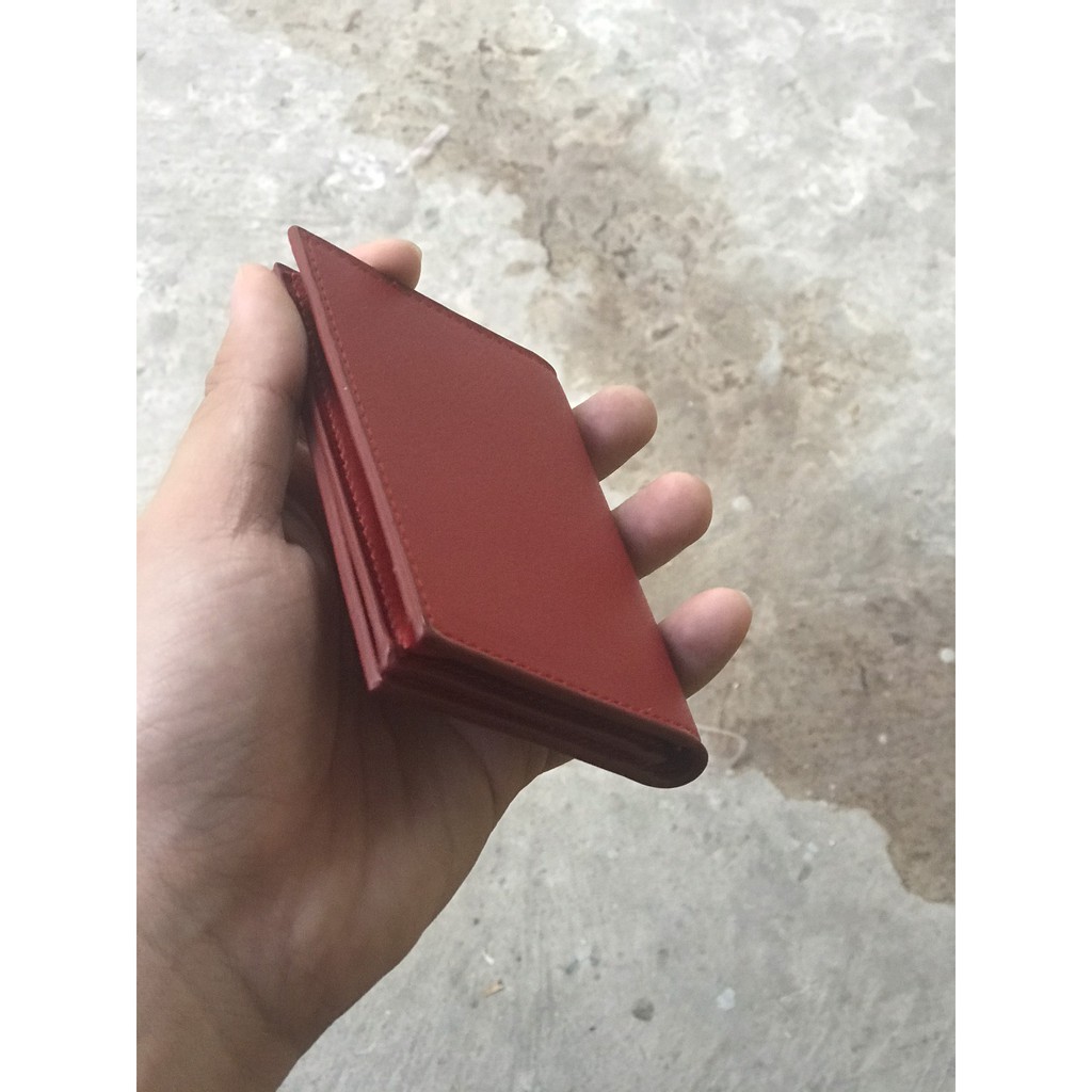 Ví Nam Nữ Nhỏ Gọn Cao Cấp Thời  m Trang Nhiều Ngăn Name Card Danh Thiếp Thẻ Galaxy Store GVMB0607NU